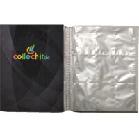 collect-it 9-Pocket Album schwarz (24 Seiten) - Deutsch