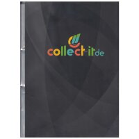 collect-it 9-Pocket Album schwarz (24 Seiten) - Deutsch