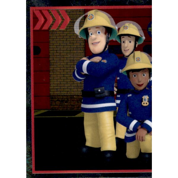 Sticker 2 - Feuerwehrmann Sam Serie 2 - Stets sicher mit Sam