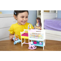 Mattel GFL38 Barbie Skipper Babysitters Inc. Nursery Playset