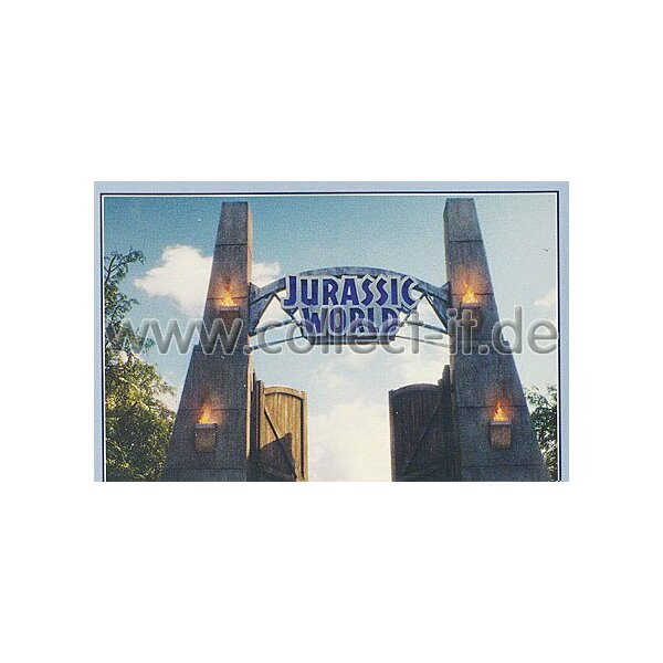 Sticker 001 - Jurassic World - Sammelsticker