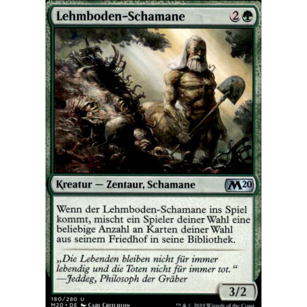 180/280 - Lehmboden-Schamane - Hauptset 2020 - Deustch
