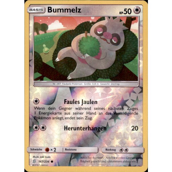 167/236 - Bummelz - Bund der Gleichgesinnten - Reverse Holo