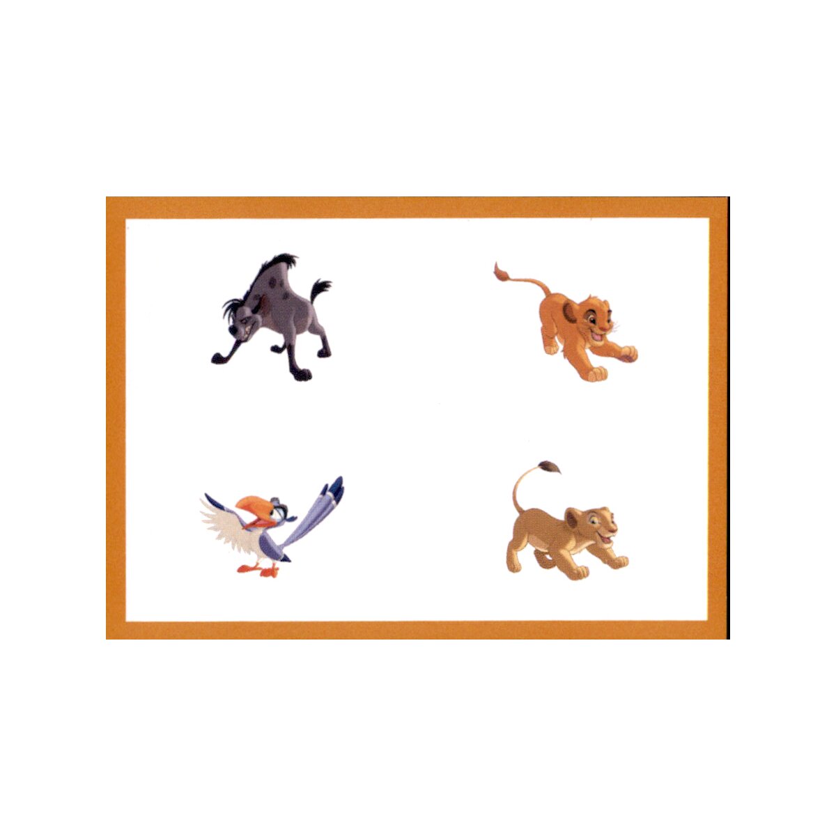 Sticker 80 - Disney - König der Löwen 2019, 0,29