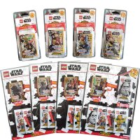 LEGO Star Wars - Serie 2 Trading Cards - Alle 4...