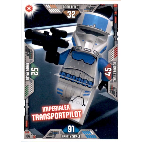 106 - Imperialer Transportpilot - LEGO Star Wars Serie 2