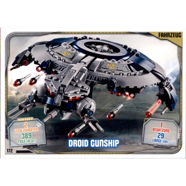 172 - Droid Gunship - LEGO Star Wars Serie 2