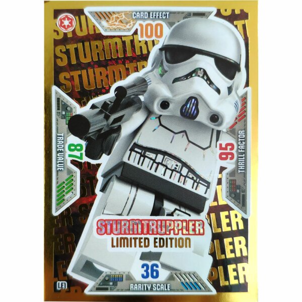 LE1  - Sturmtruppler - Limitierte Auflage - LEGO Star Wars Serie 2