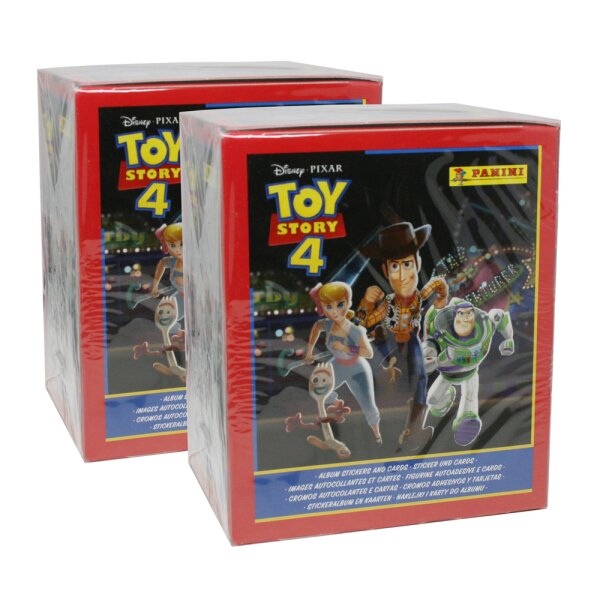 Panini Toy Story 4 - Sammelsticker -Karten Hybrid - 2 Displays (72 Tüten)