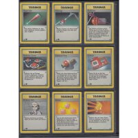 Pokemon - Base Set / Base 1 - 1. Auflage - Komplettes Set - Top Mint - 1/102 - 102/102 - Deutsch