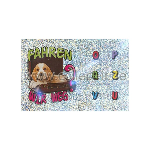 Panini Mission Tierfreunde Extra Sticker E068