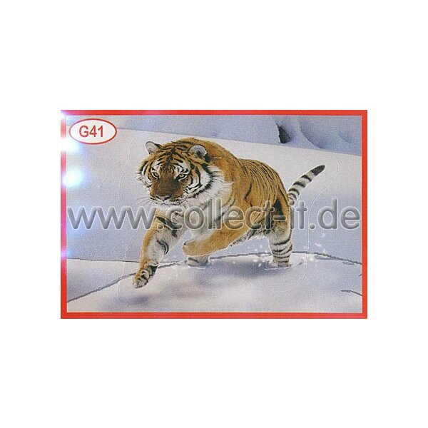 Panini Mission Tierfreunde Sondersticker G041