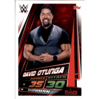 Karte 19 - David Otunga - RAW - WWE Slam Attax Universe
