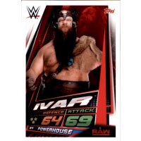 Karte 27 - Ivar - RAW - WWE Slam Attax Universe