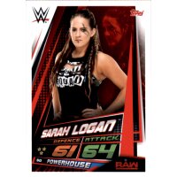 Karte 50 - Sarah Logan - RAW - WWE Slam Attax Universe