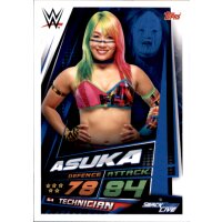 Karte 64 - Asuka - Smackdown Life - WWE Slam Attax Universe