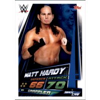 Karte 87 - Matt Hardy - Smackdown Life - WWE Slam Attax...