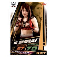 Karte 114 - Io Shirai - NXT - WWE Slam Attax Universe