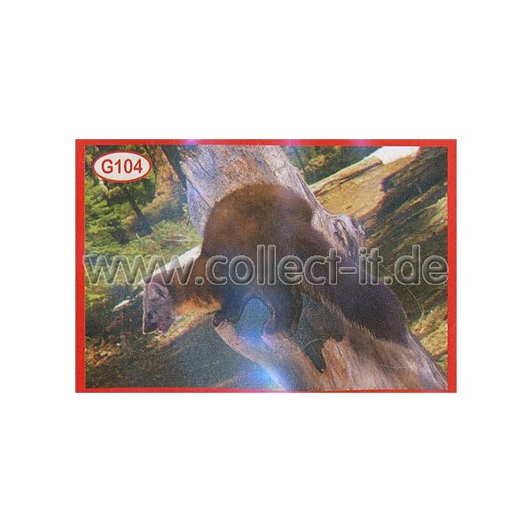 Panini Mission Tierfreunde Sondersticker G104