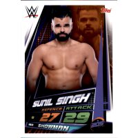 Karte 160 - Sunil Singh - 205 LIVE - WWE Slam Attax Universe