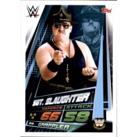 Karte 219 - Sgt. Slaughter  - WW LEGENDS  - WWE Slam...