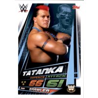 Karte 222 - Tatanka  - WW LEGENDS  - WWE Slam Attax Universe