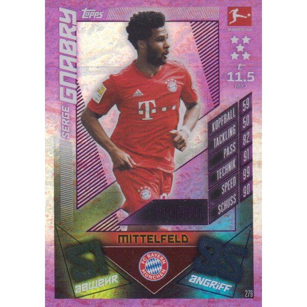 279 - Serge Gnabry Matchwinner - 2019/2020