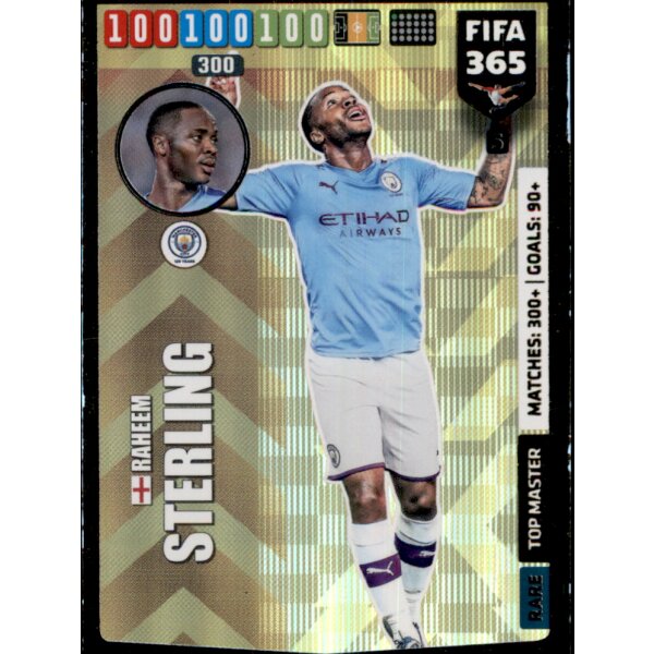 5 - Raheem Sterling - Top Master - 2020