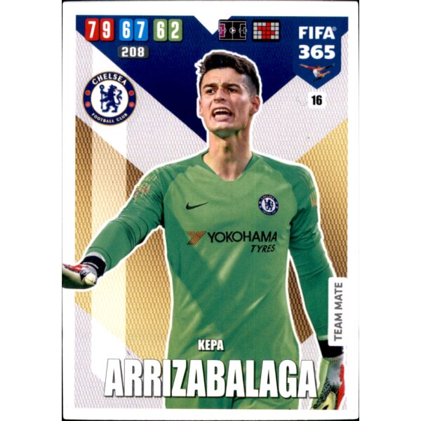 16 - Kepa Arrizabalaga - Basis Karte - 2020