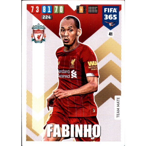 41 - Fabinho  - Basis Karte - 2020