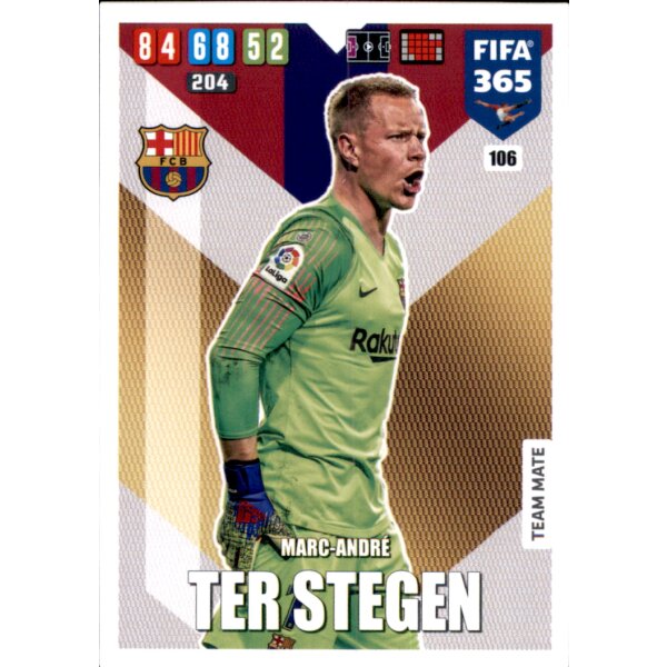 106 - Marc-Andre ter Stegen - Basis Karte - 2020