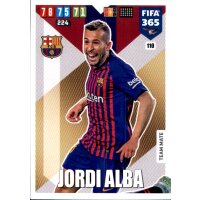 110 - Jordi Alba  - Basis Karte - 2020