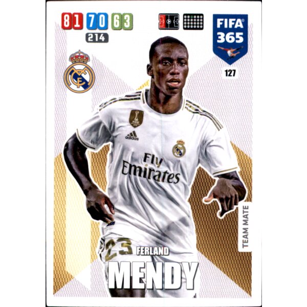 127 - Ferland Mendy  - Basis Karte - 2020