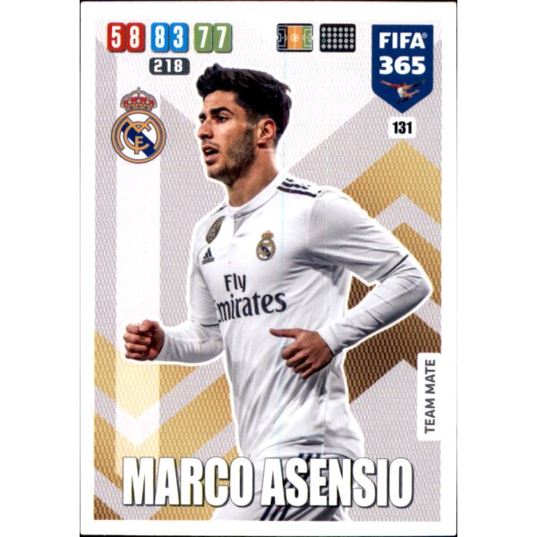 131 - Marco Asensio  - Basis Karte - 2020