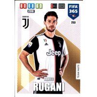 253 - Daniele Rugani - Basis Karte - 2020