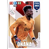 286 - Andre Onana  - Basis Karte - 2020