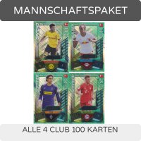 Topps Match Attax - 2019/20 - Alle 4 Club 100 Karten