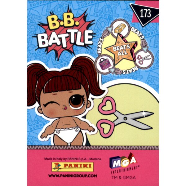 Karte 173 - L.O.L Surprise Serie 2 - B.B. BFF Cards