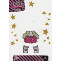 Karte D6 - L.O.L Surprise Serie 2 - Fantastic Plastic