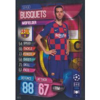 BAR6  - Sergio Busquets  - Basis Karte - 2019/2020