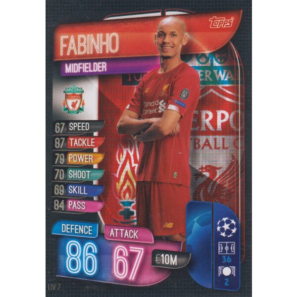 LIV7  - Fabinho  - Basis Karte - 2019/2020