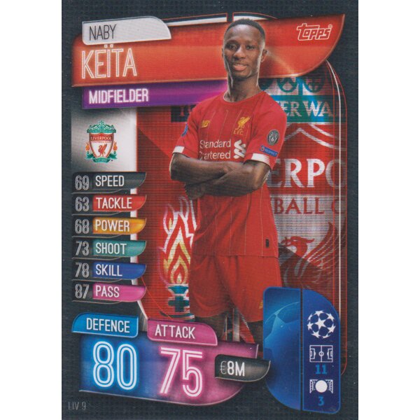 LIV9  - Naby Keita  - Basis Karte - 2019/2020