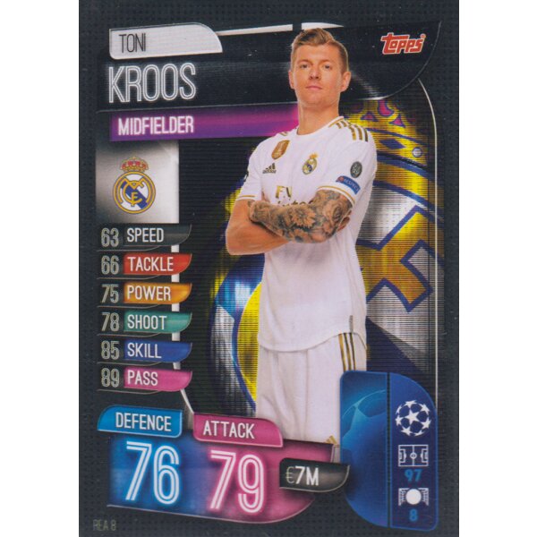 REA8  - Toni Kroos  - Basis Karte - 2019/2020