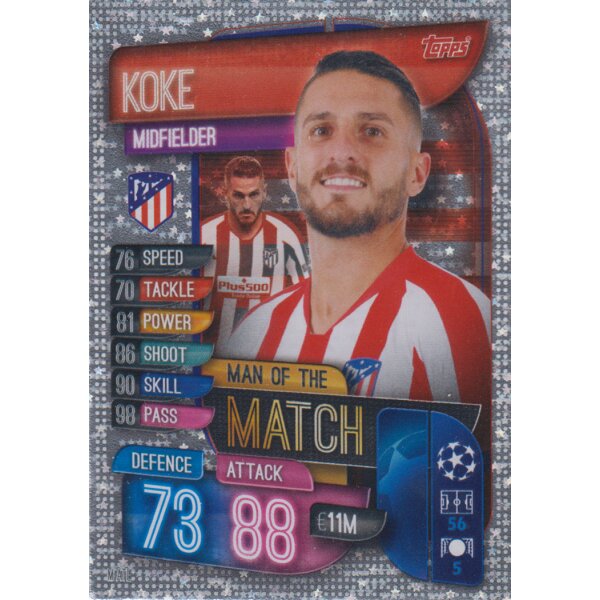 M ATL  - Koke - Man of the Match - 2019/2020