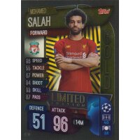 LE14 - Mohamed Salah - Limitierte Karte - 2019/2020