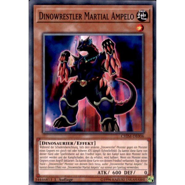 CHIM-DE006 - Dinowrestler Martial Ampelo