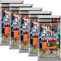 Topps Match Attax ACTION 2019/20 - 5 Booster