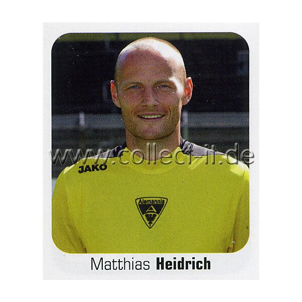 Bundesliga 2006/2007 - Sticker 22 - Matthias Heidrich