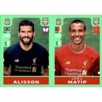 Sticker 28 - Alisson - Joel Matip