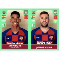 Sticker 93 - Junior Firpo - Jordi Alba